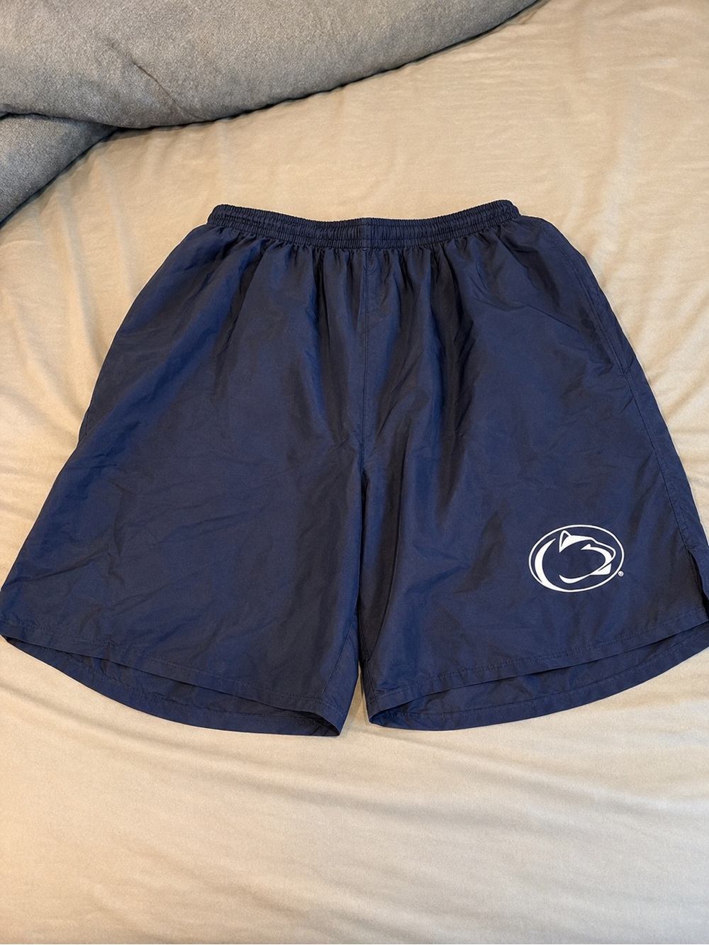 Penn State Navy Large Swim Trunks